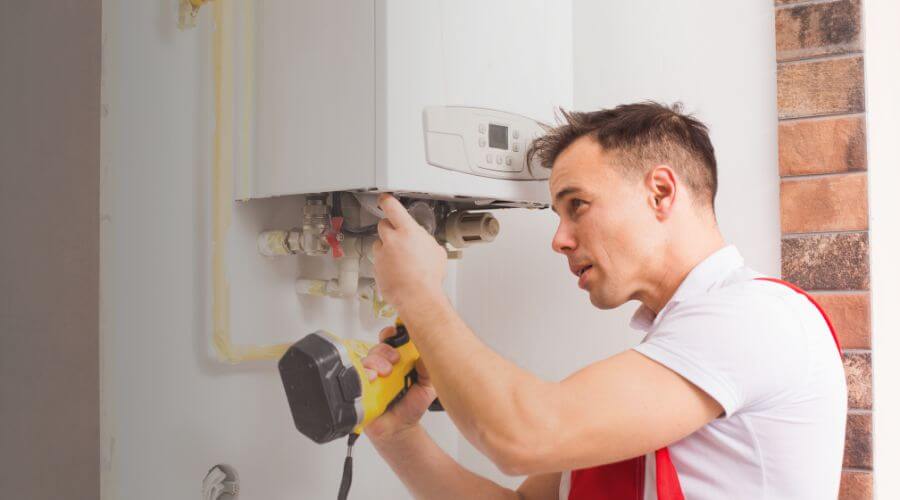Local tankless water heater installation in Ironton, MO